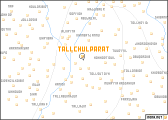 map of Tall Chulpārāt