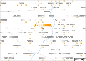 map of Tall Damm