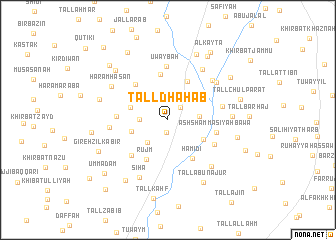 map of Tall Dhahab