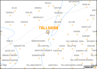 map of Tall Dhiʼāb
