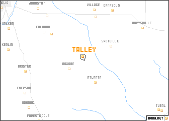 map of Talley