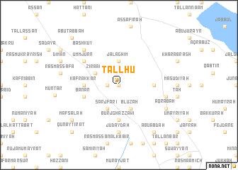 map of Tall Hū