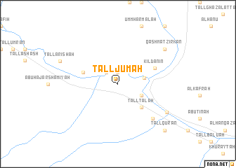 map of Tall Jum‘ah
