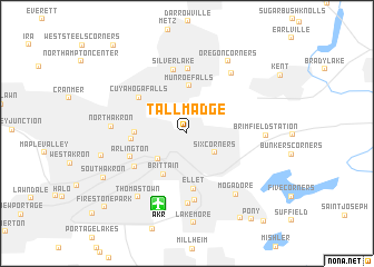 map of Tallmadge