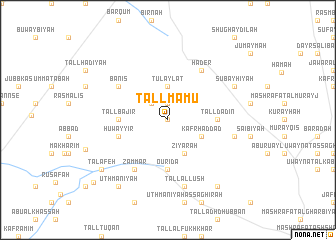 map of Tall Māmū