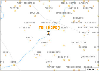 map of Tall Maraq