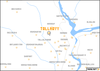 map of Tall Mayy