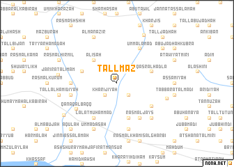 map of Tall Ma‘z