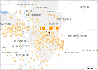 map of Tall Oaks