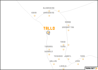 map of Tallo