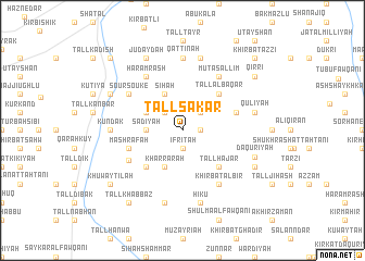 map of Tall Sakar