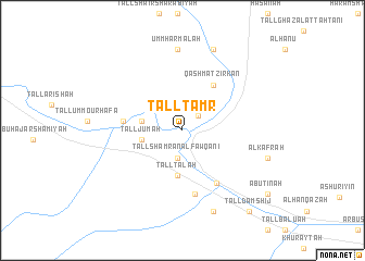 map of Tall Tamr