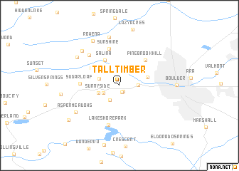 map of Tall Timber