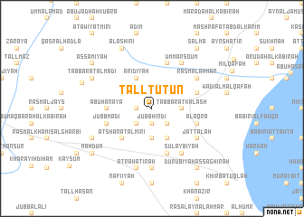 map of Tall Tutun