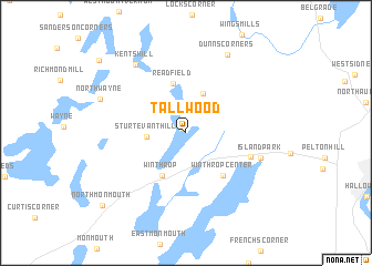 map of Tallwood