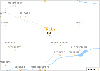 map of Tally