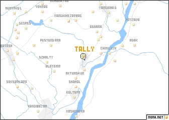 map of Tally