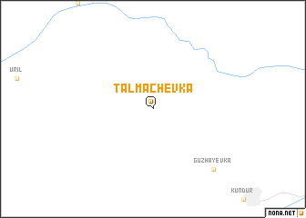 map of Talmachëvka