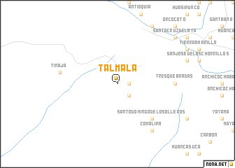 map of Talmala