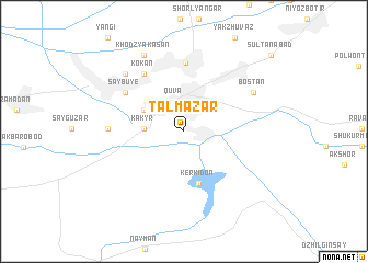 map of Talmazar