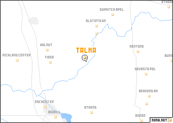 map of Talma