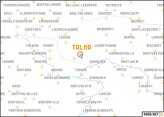 map of Talma