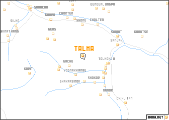 map of Talma