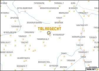 map of Talmedecht