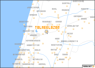 map of Talme El‘azar