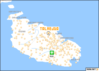 map of Tal-Mejda