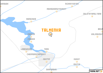 map of Tal\