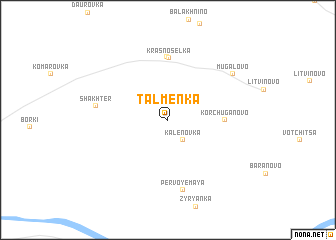 map of Tal\