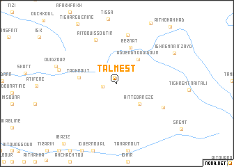 map of Talmest