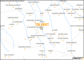 map of Talmest