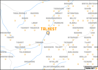 map of Talmest