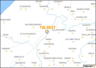 map of Talmest