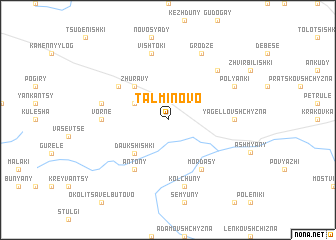 map of Talminovo