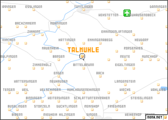 map of Talmühle