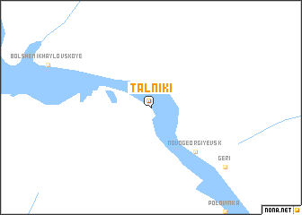 map of Tal\