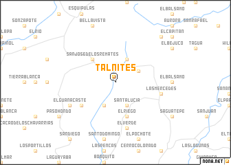 map of Talnites