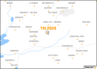 map of Tal\