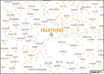 map of Talntni Not
