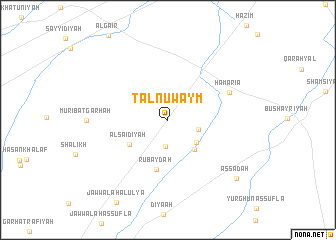 map of Tal Nuwaym