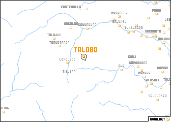 map of Talobo
