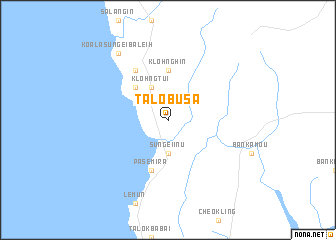 map of Talobusa