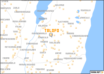 map of Talofo