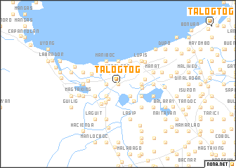 map of Talogtog