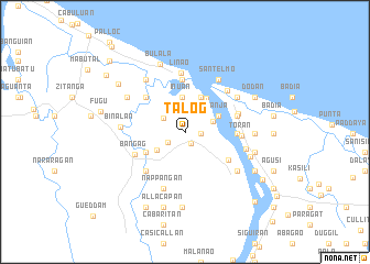 map of Talog