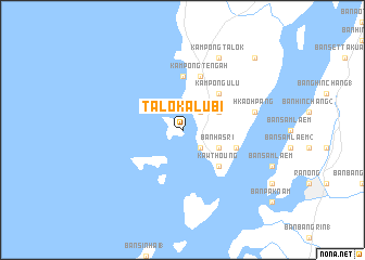 map of Talo Kalubi