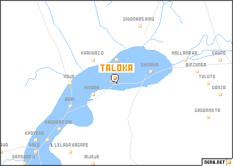 map of Taloka